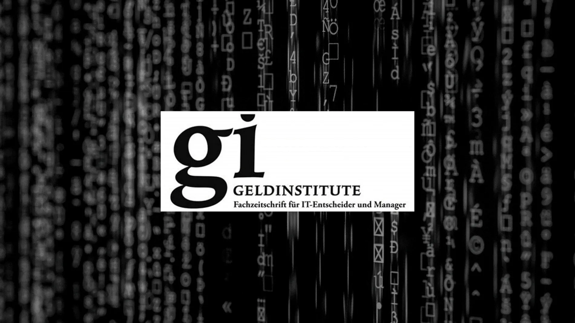 gi Geldinstitute