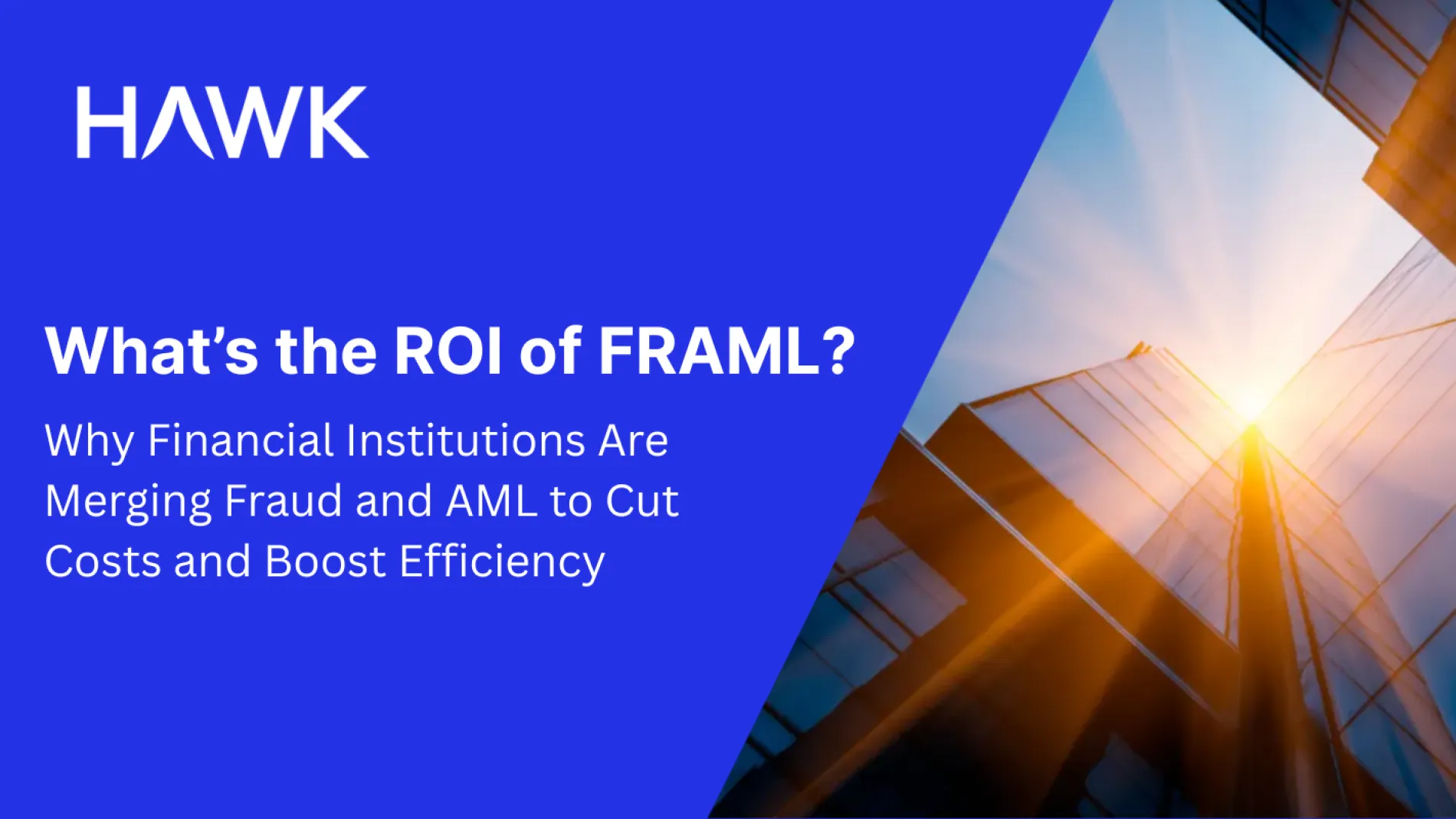 What's the ROI of FRAML