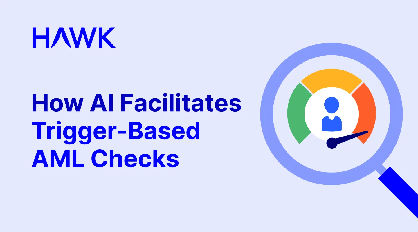 How AI facilitates trigger-based AML checks