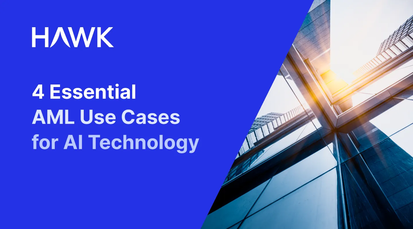 4 essential AML use cases for AI technology