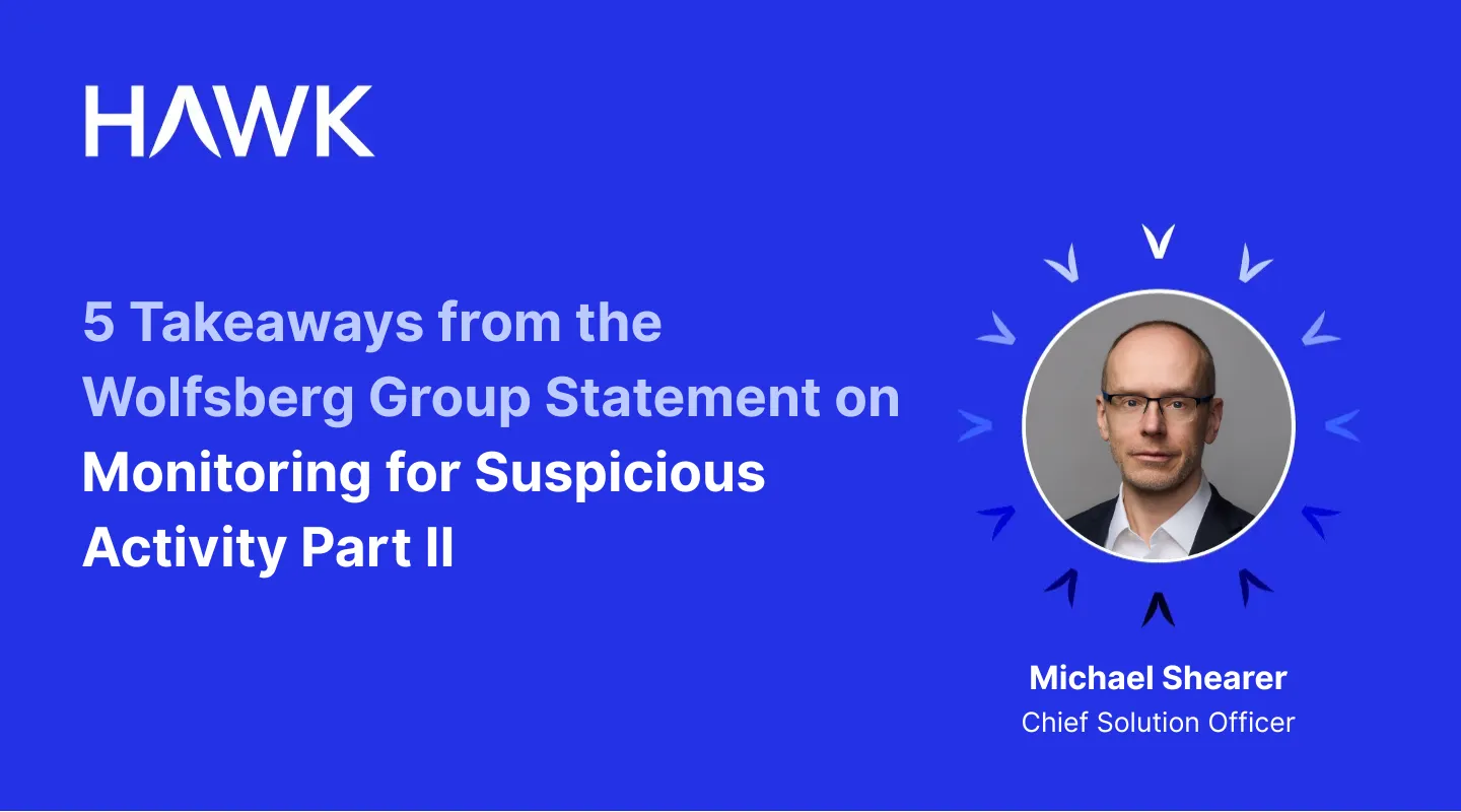 Wolfsberg Statement Takeaways