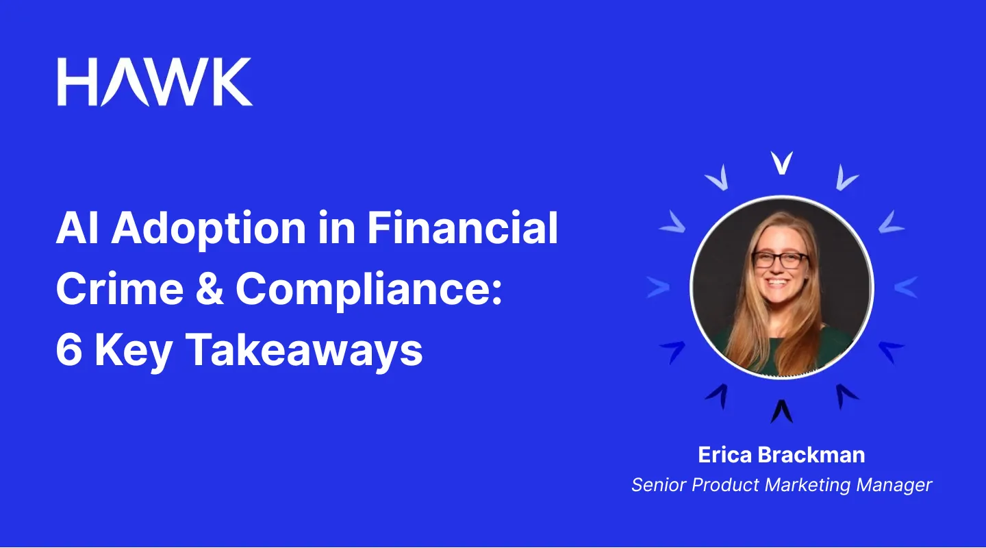 AI Adoption in Financial Crime & Compliance: 6 Key Takeaways   