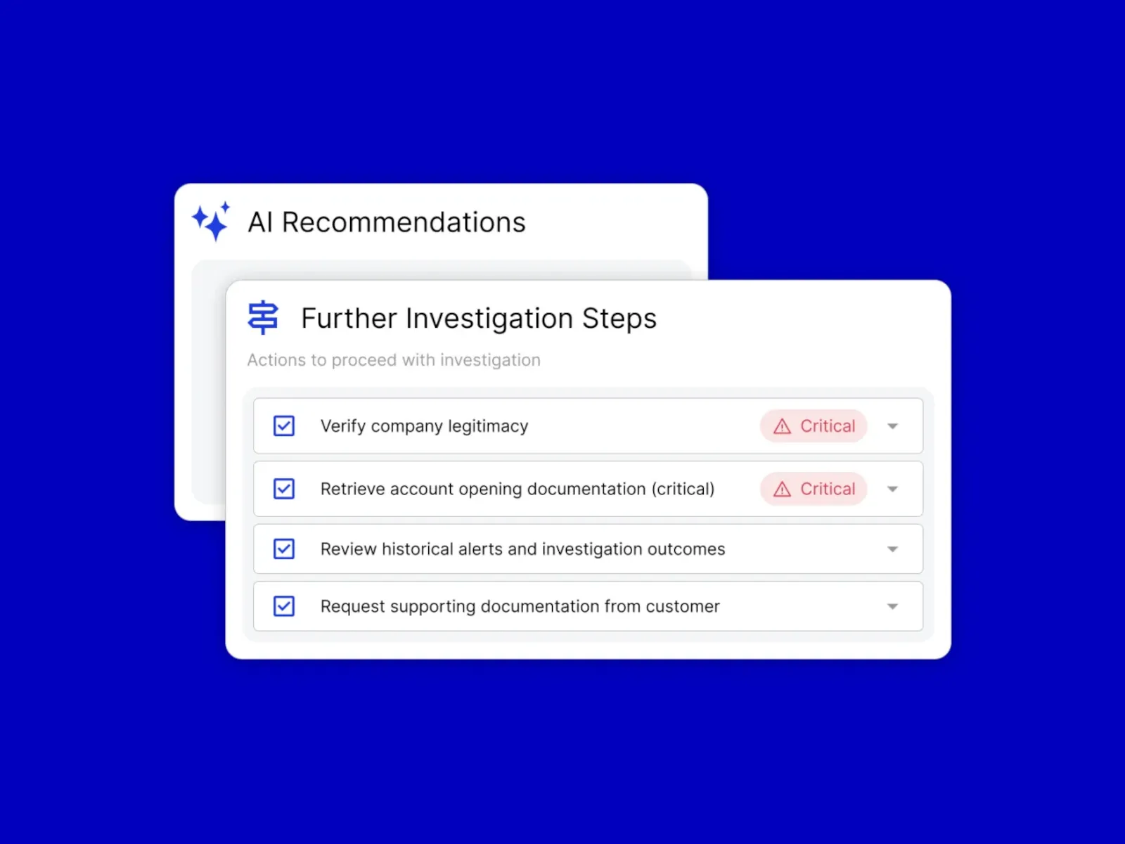 Agentic AI - Recommend Next Steps in AML Investigation