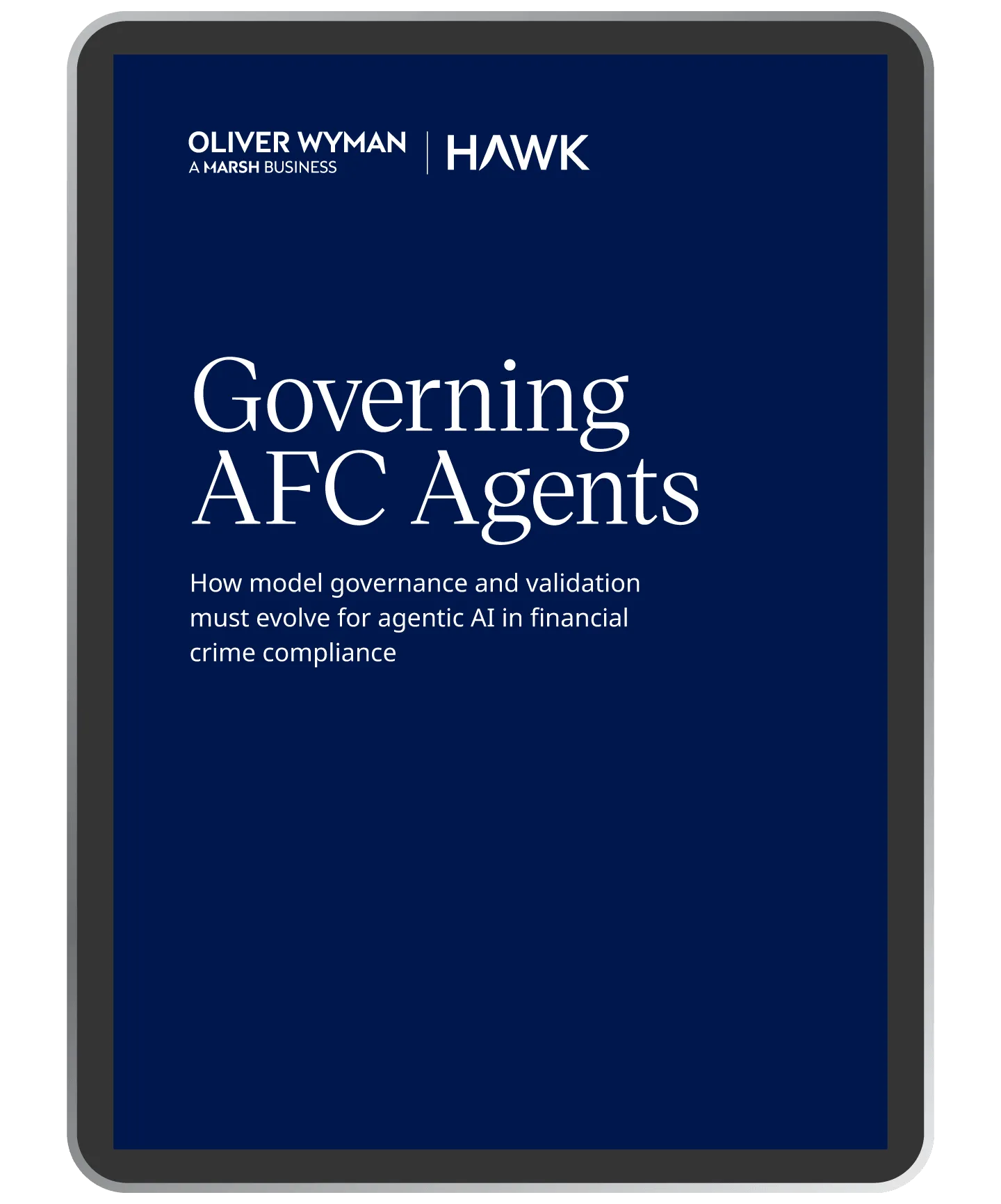 Governing AFC Agents 
